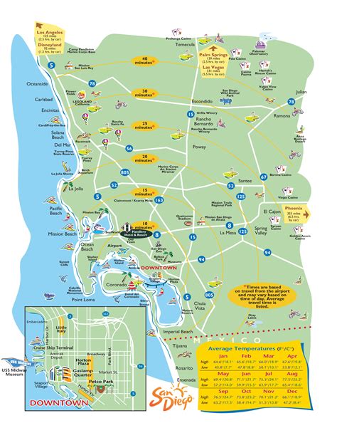Printable Map Of Downtown San Diego | Free Printable Maps