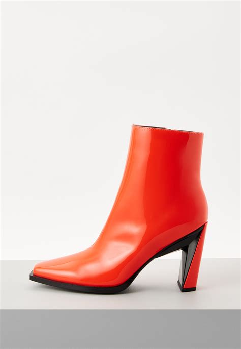 Ботильоны United Nude цвет красный RTLADU купить в интернет магазине Lamoda