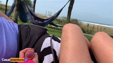 Quickie On Public Beach People Walking Near Real Amateur Watch Online