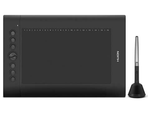 Графический планшет Huion, A4, Android, Windows, 8192 уровня, черный ...