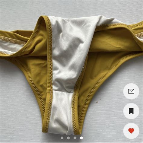 Rhythm Women S Yellow Bikini And Tankini Bottoms Depop