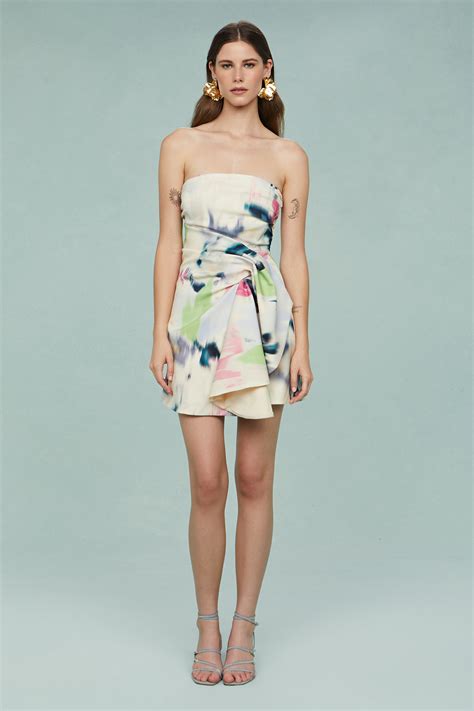 Roma Drape Mini Dress – AMUR