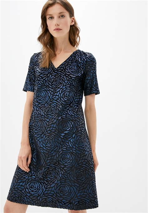 Платье Salko, цвет: синий, MP002XW07YSW — купить в интернет-магазине Lamoda