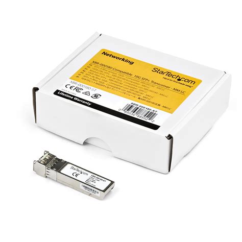 StarTech.com 10GBASE-SR 850nm MMF 300m DOM LC SFP+ Optical Transceiver (10PK) (ST-SFP-10G-SR-10PK)