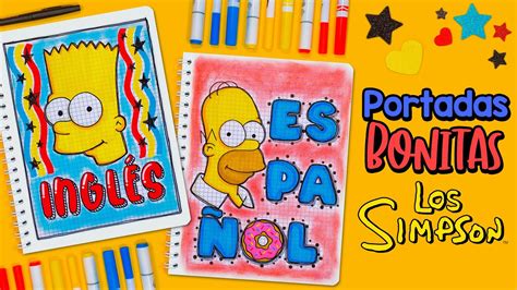 PORTADAS BONITAS De Los SIMPSONS Homero Y Bart ESPECIAL DE REGRESO