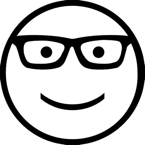 Smiley Avec Des Lunettes De Soleil Icônes Avatars Et Emoticônes