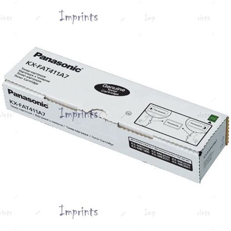 Картридж Panasonic KX-FAT411A7 черный для принтера Panasonic ...