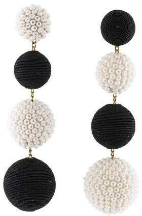 Rebecca De Ravenel Classic Four Drop Earrings Drop Earrings Earrings