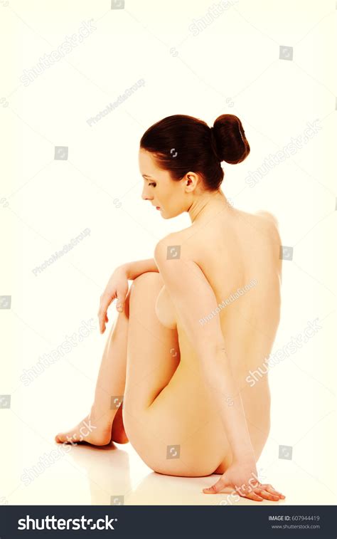 Naked Woman Sitting Stock Photo Shutterstock