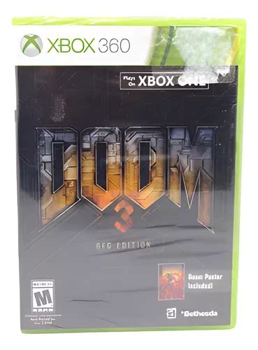 Doom 3 Bfg Edition Xbox 360 Nuevo Sellado Poster One Xbox360 Meses