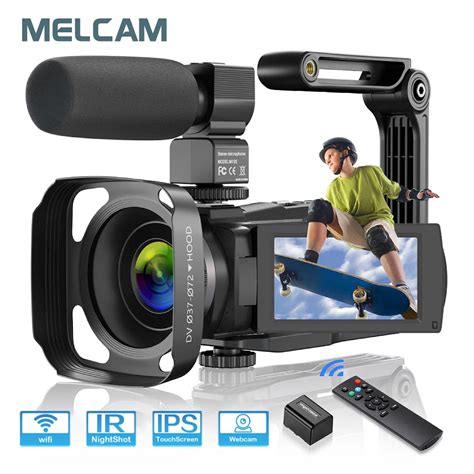 4K-Video-Camera-Camcorder-48MP-UHD-WiFi-IR-Night-Vision-Vlogging-Camera ...