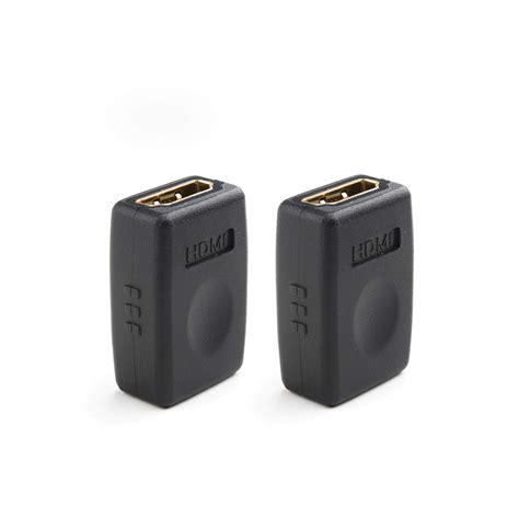 Buy Cable Matters 2 Pack Hdmi To Hdmi Female To Female Adapter Hdmi Coupler With 4k And Hdr