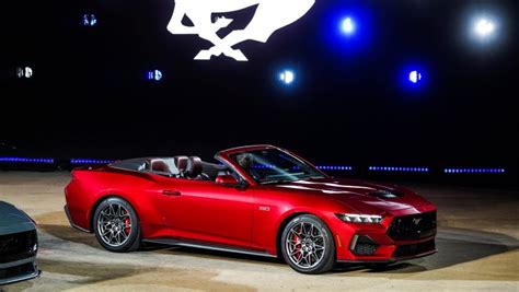 2024 Ford Mustang Debuts With Sleek Style New Engines And Features