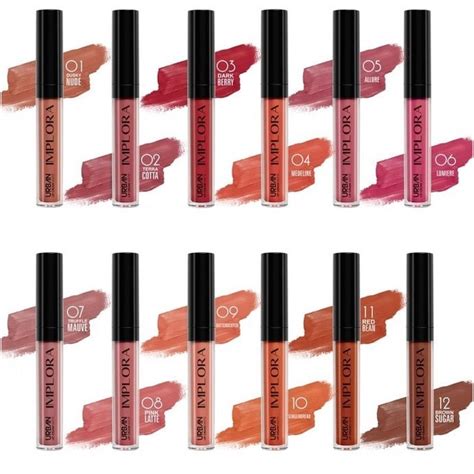Jual Implora Urban Lip Cream Matte 01 Dusky Nude Shopee Indonesia