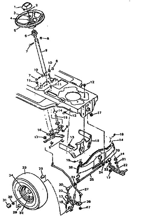 Craftsman Riding Mower Parts Diagram