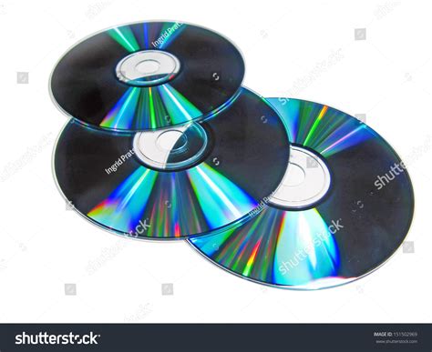 compac disc isolated white stock photo  shutterstock