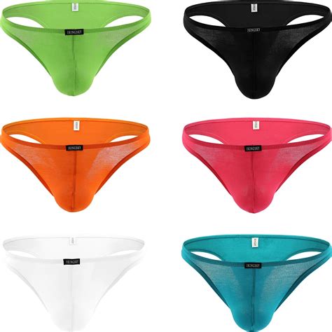 Men S Soft Low Rise Bikini Underwear Sexy Mid Coverage Back Briefs Briefs AliExpress