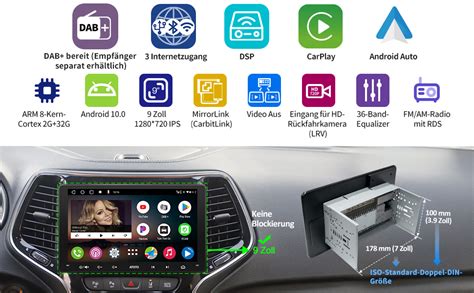 Atoto A Pf Doppel Din Android Autoradio Kabellos Carplay Android