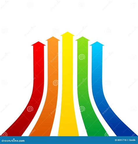 Arrows Background Stock Vector Illustration Of Cold Artistic 8091718