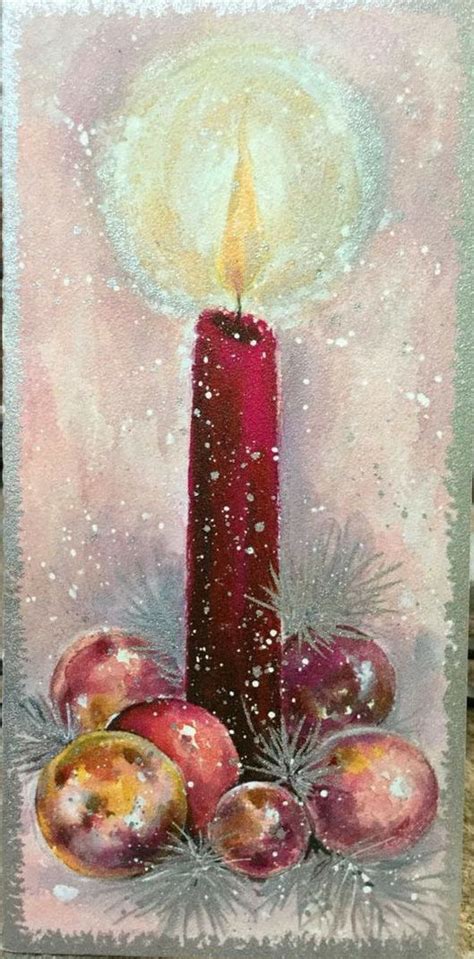 Pin By Miranda Abdoel On Kerst Kaarten Watercolor Christmas Cards