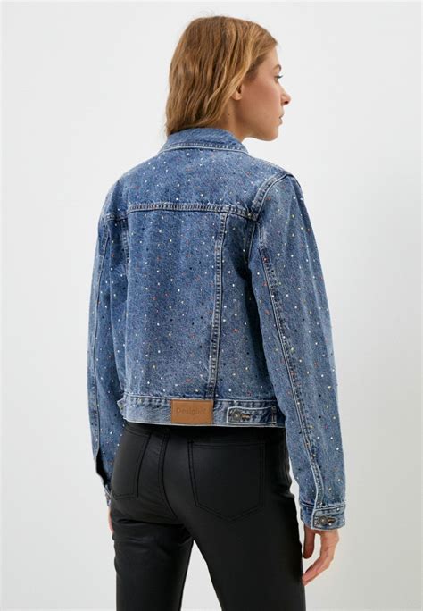 Куртка джинсовая Desigual, цвет: синий, RTLACI365501 — купить в ...