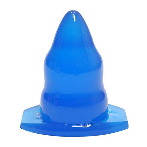 Plug Anal Destroyer Azul Gigante Cm Shopee Brasil
