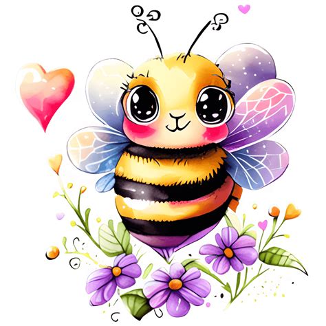 Bee Mine Adorable Bee Clipart for Digital Designs · Creative Fabrica