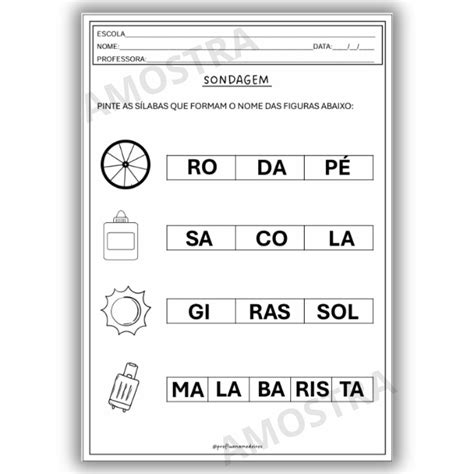 Sondagem Matematica 2 Ano
