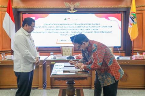 Pemprov Jateng Serahkan Dana Hibah Rp985 Miliar Jelang Pilkada 2024