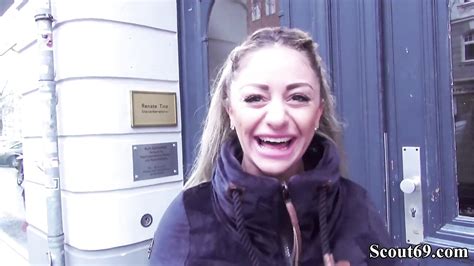 German Blonde Ends Up Accepting Money For Fucking