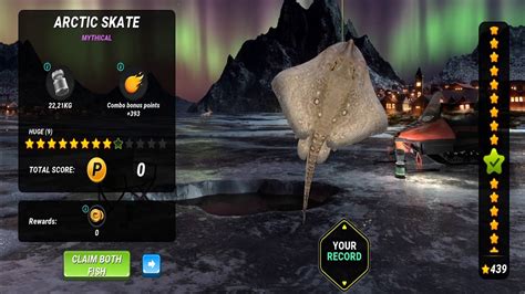 New Mythical Fish Arctic Skate Fishing Clash Gameplay Ep392 Youtube