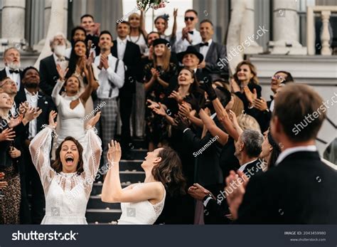 Candid Shot Two Female Lesbian Lgbt Stock Photo 2043459980 Shutterstock