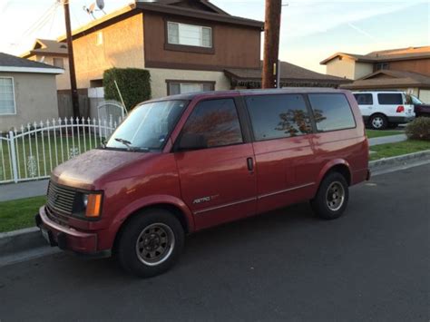 1992 Chevy Astro Extended Van With Recent Smog Check Only 164000 Miles Classic Chevrolet