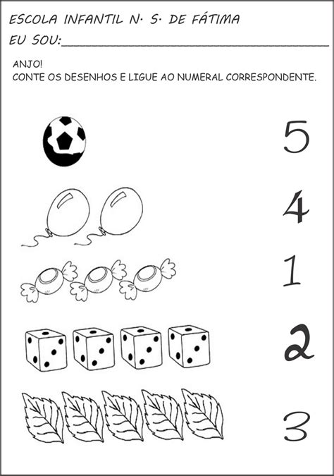 Atividades De Matematica Educação Infantil Quantidade
