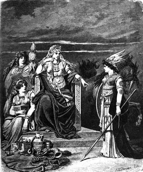 Of Loreandlegend Frigg Norse Goddess Odins Wife Mother To Baldur