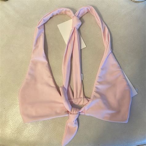 Mikoh Swim Mikoh Cloud Pink Bikini Top Poshmark