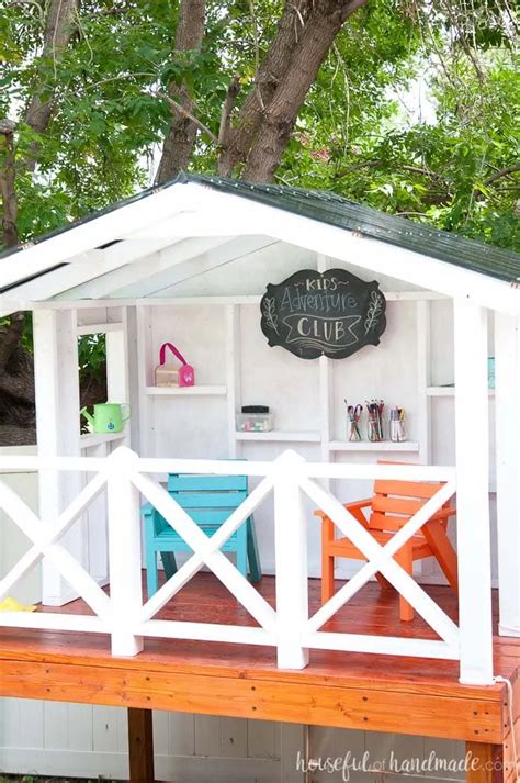 Kids Outdoor Clubhouse Ideas
