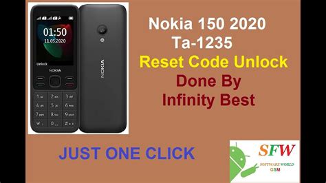 Nokia 150 2020 Ta 1235 Security Code Unlock YouTube