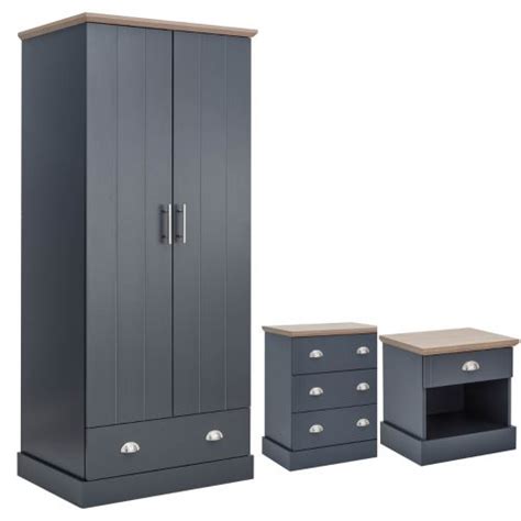 Luton Pc Living Room Furniture Set Grey