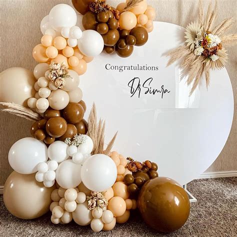 Globos beige nude de diferentes tamaños globos de albaricoque de 12 pulgadas 5 pulgadas 80