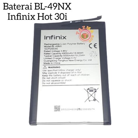 Jual Batre Infinix Smart 8 Smart 8 HD Hot 30i Smart 7 Original Battre Batterai Battery