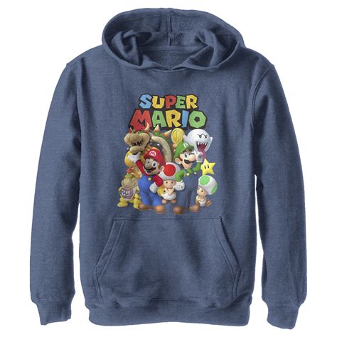 Nintendo Nintendo Boys Super Mario Group Hoodie