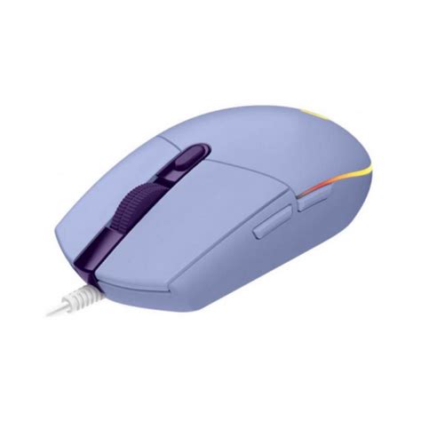 MOUSE LOGITECH G102 LIGHTSYNC RGB PURPLE - watanimall
