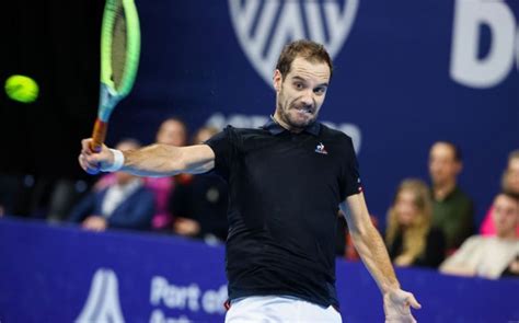 Tennis Atp Anvers Richard Gasquet Battu D Entr E Pour Sa Derni Re