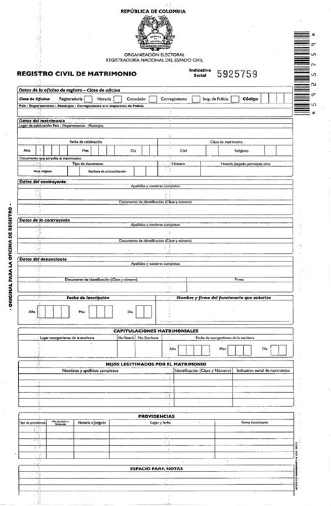 Registro Civil De Matrimonio Procesal Civil Especial Studocu