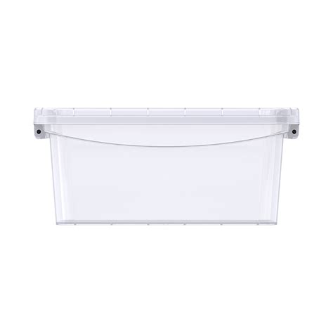 5l Clear Plastic Storage Box With Lockable Lid Cosmoplast Uae