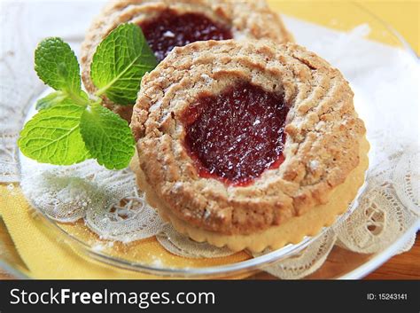 Jam Biscuits Free Stock Images And Photos 15243141