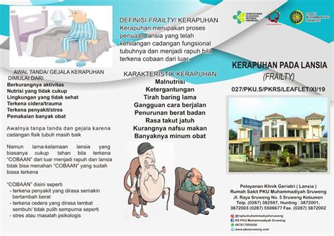 LEAFLET DAN PROMOSI RUMAH SAKIT RS PKU MUHAMMADIYAH SRUWENG