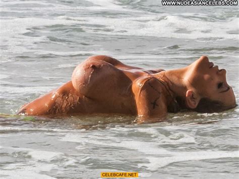 Andressa Urach No Source Beach Posing Hot Celebrity Babe Boobs Nude Shameless Celebrities