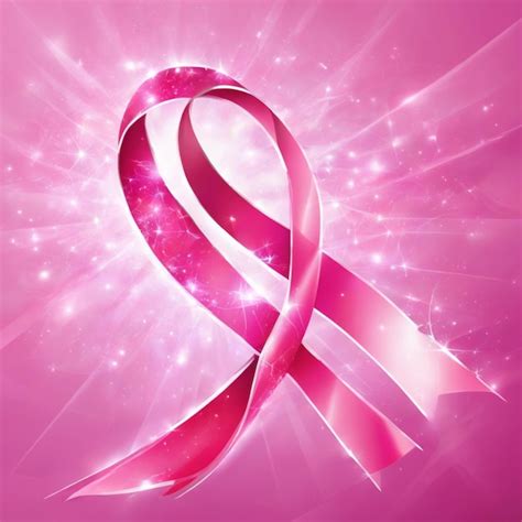 Premium Photo Magic Pink Ribbon Breast Cancer Woman